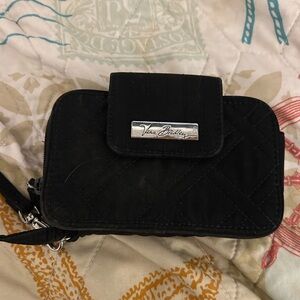 Vera Bradley Black Quilted Wallet